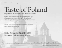 Taste of Poland Poster